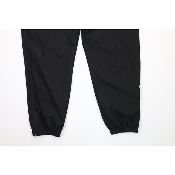 Vintage 90s InSport Mens Large Waterproof Cuffed Joggers Jogger Pants Black USA - Picture 4 of 12